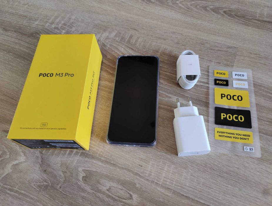 POCO M3 Pro 5G 4/64 GB. Має NFC. Повний комплект. Відмінний стан.