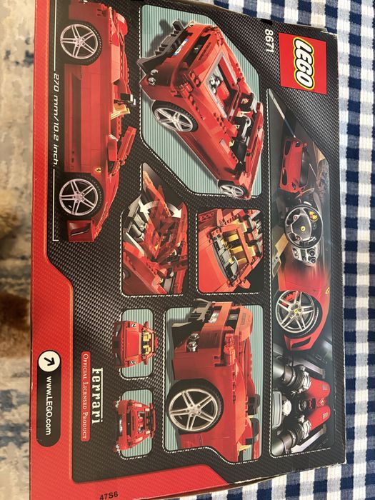 Carro ferrari da lego NOVO