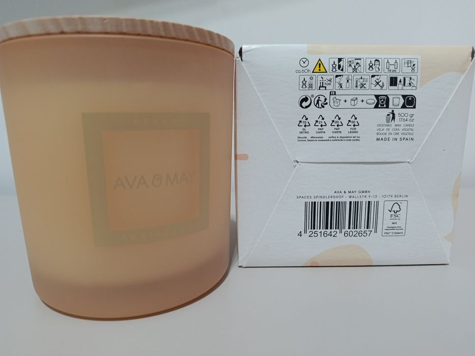 Świeca zapachowa Ava&May