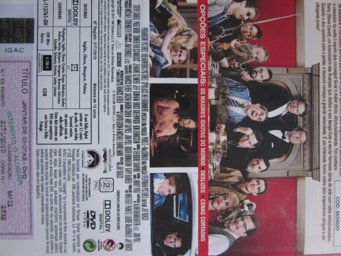 Filme "Jantar de Idiotas" (DVD)
