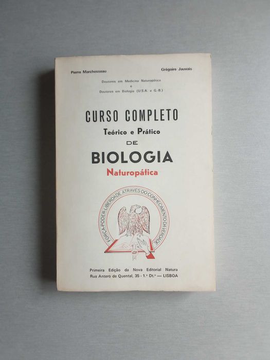 Livro "Curso Completo Teórico e Prático de Biologia Naturopática"
