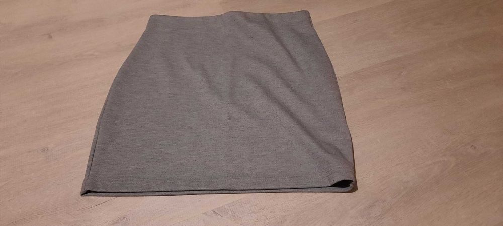 Mini krótka spódniczka szara rozm. S obcisła
