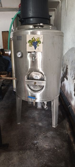 Pipos de vinho em Inox