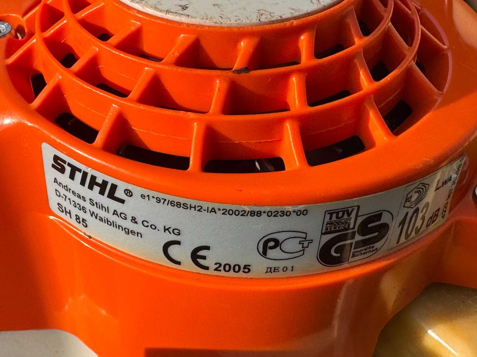 Dmuchawa spalinowa do liści Stihl SH 85 !!!