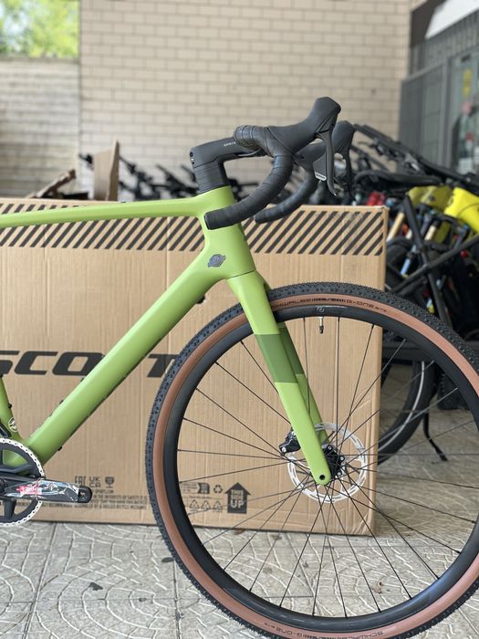 Bicicleta de Gravel Scott Addict Gravel 30 green