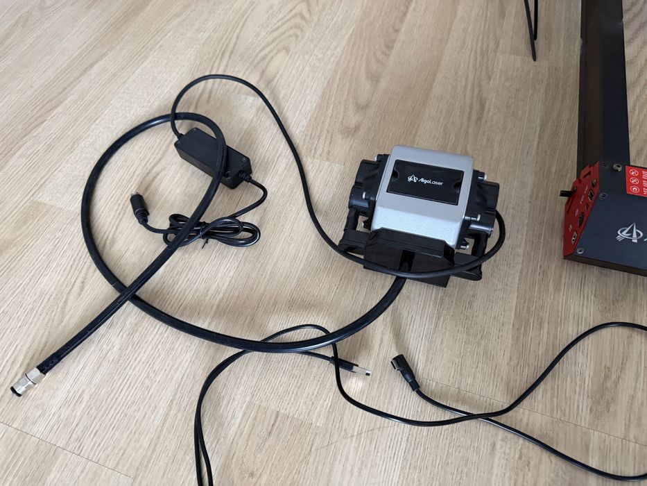 Лазерний гравер AlgoLaser Alpha MK2 20W з компресором та роторною насадкою