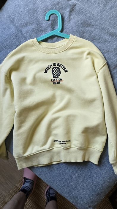 ZARA bawelniana bluza dla chłopca r. 140