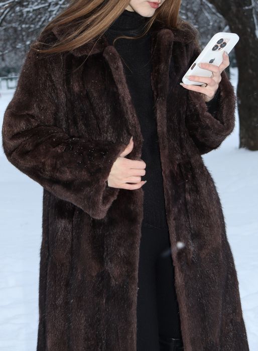 Вінтажна норкова шуба