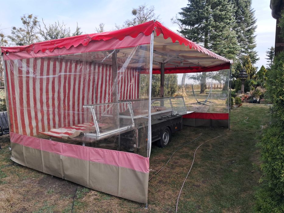 Przyczepa gastronomiczna , Stragan HUMER  300