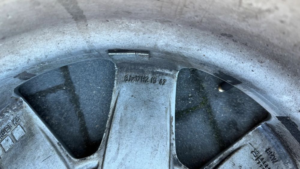 alufelga borbet r17 5x120 bmw et47 8j koła e46 e36 e90 e87 e60 1094506