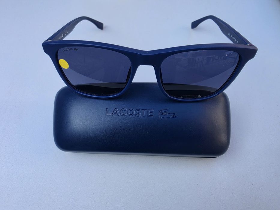 Nowe Okulary Przeciwsłoneczne Lacoste L860S 424 Granatowe + Etui