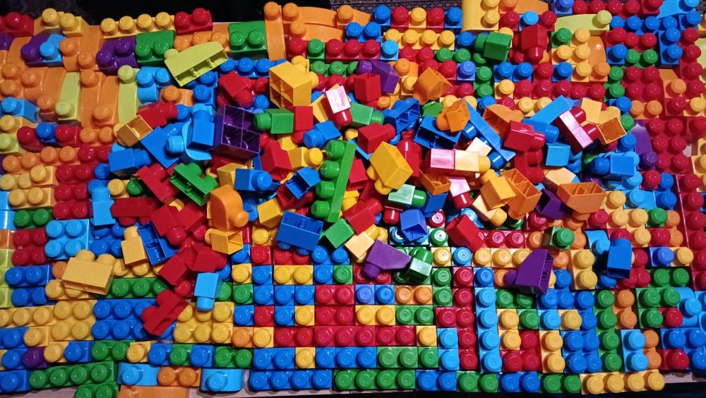 Mega Blocks ponad 500 klocków 7 kg klocków!