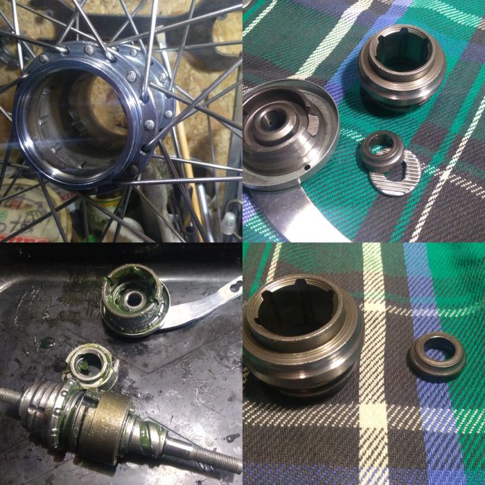 Колеса з нержавіючої сталі 26" планетарка SACHS Germany вілсет