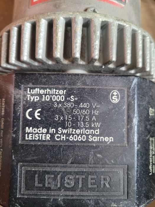 Nagrzewnica Leister 13 kW