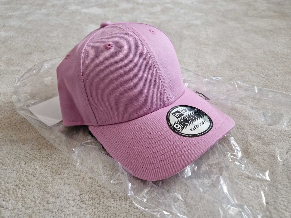 Czapka New Era Różowa bez logo 9FORTY Nowa