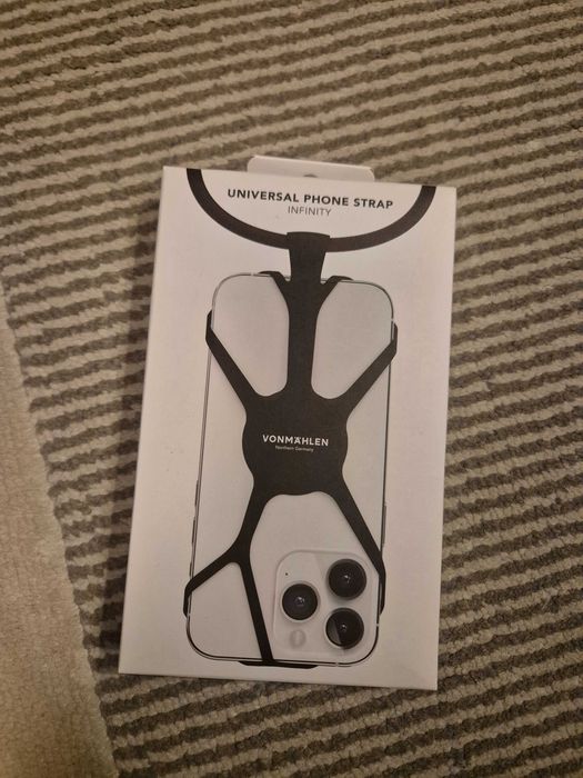 Vonmahlen pasek do telefonu Infinity czarny