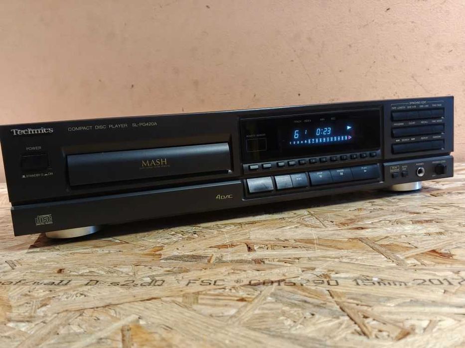 Znakomity Klasyk! Odtwarzacz CD TECHNICS SL-PG420A MASH /Program, Random, Repat /Wysyłka!