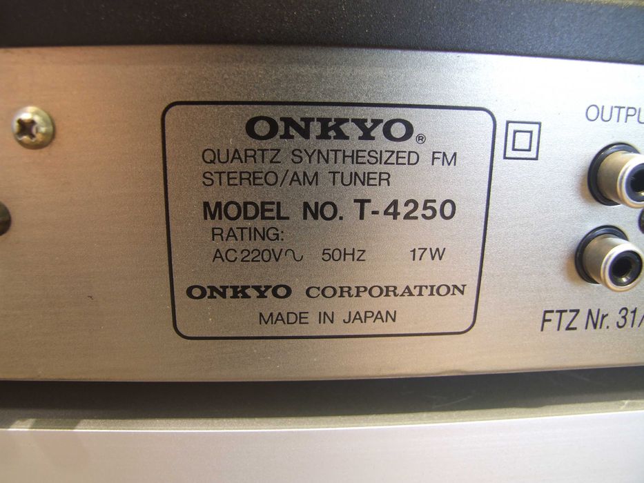Тюнер Onkyo Integra T-4250. JAPAN. Супер стан. Без передплати
