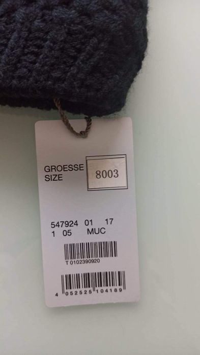 Czapka Bogner z futrem naturalnym damska