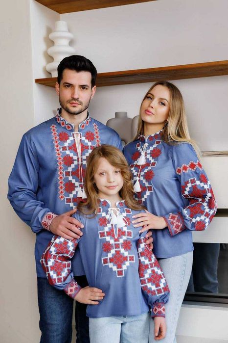 • Хіт! Парні вишиванки для всієї родини комплект вишиванок family look