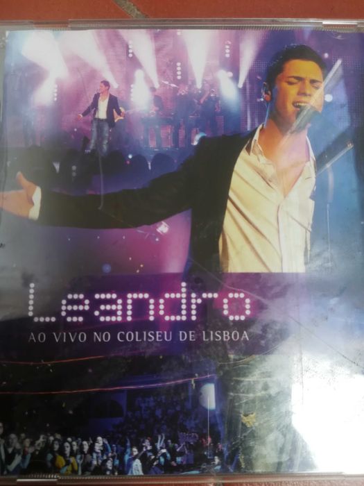 Leandro ao vivo coliseu de Lisboa Cd e Dvd