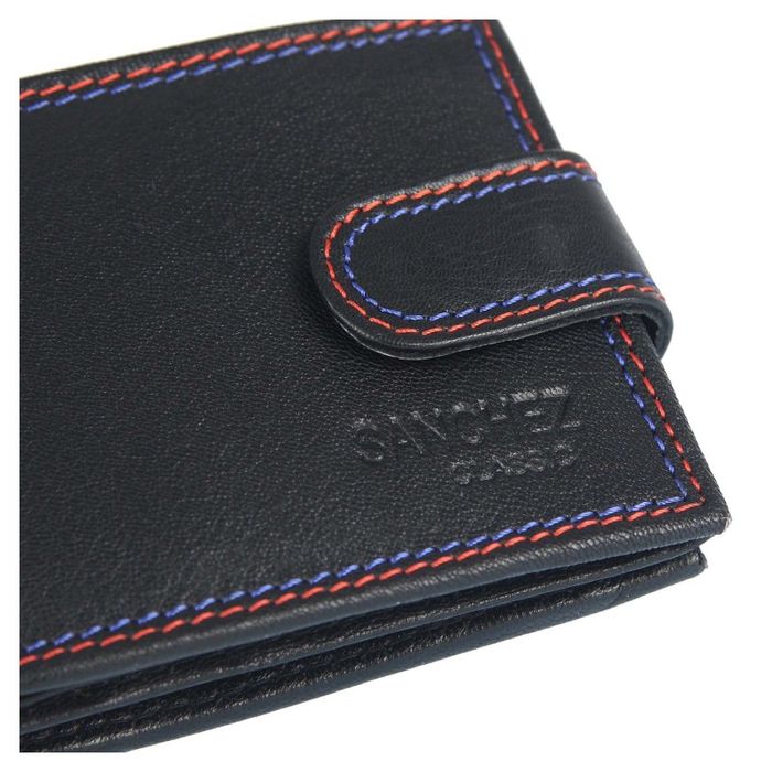 portfel skóra naturalna wielokolorowy