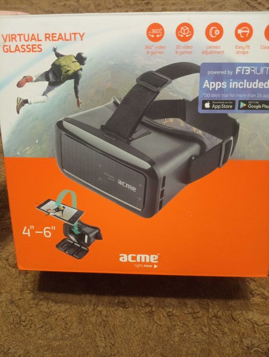 Продам віртуальні окуляри з пультом