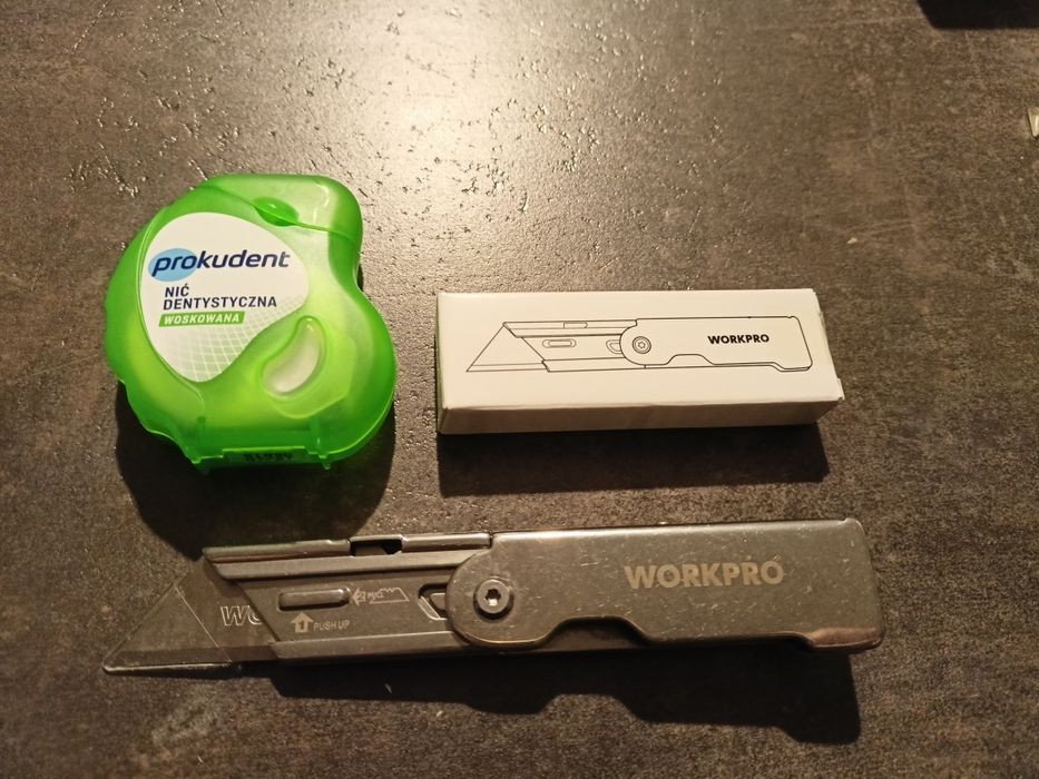 Nożyk składany tapeciak workpro edc