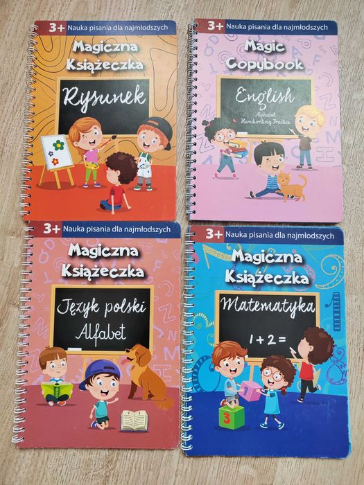 Magiczne książeczki do nauki pisania Makar Print