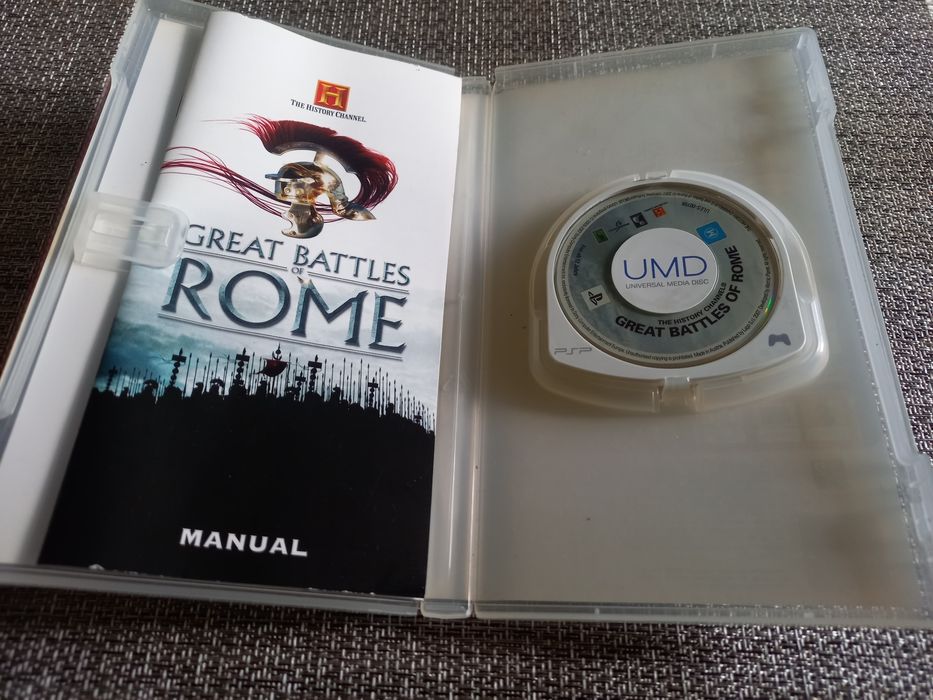Gra Sony psp the history Channel great battles of rome