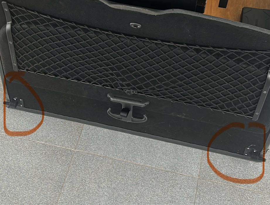 Suportes para chapeleira de mala Audi A3 8P