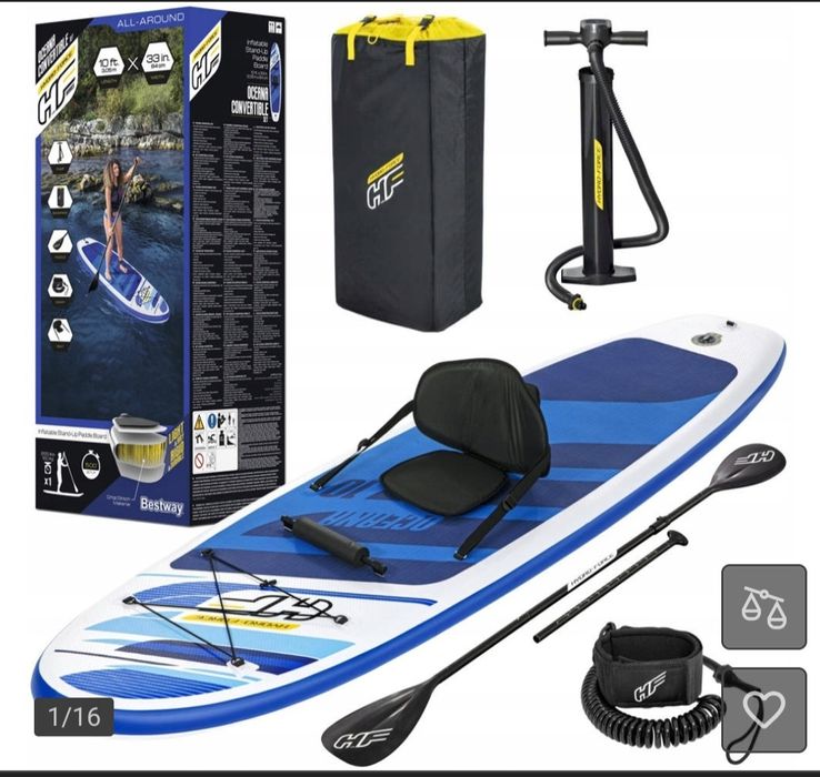 Deska SUP Hydro force 10 cali  2in1