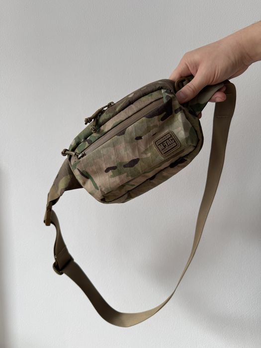 Сумка бананка на пояс M-Tac City Waist Bag X-Pac Elite Мультикам