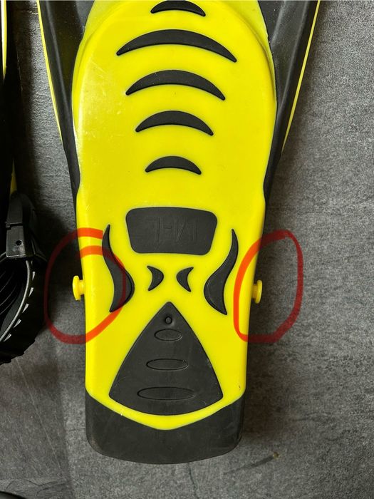 Płetwy  42-44 regulowane treningowe Swift yellow do nurkowania