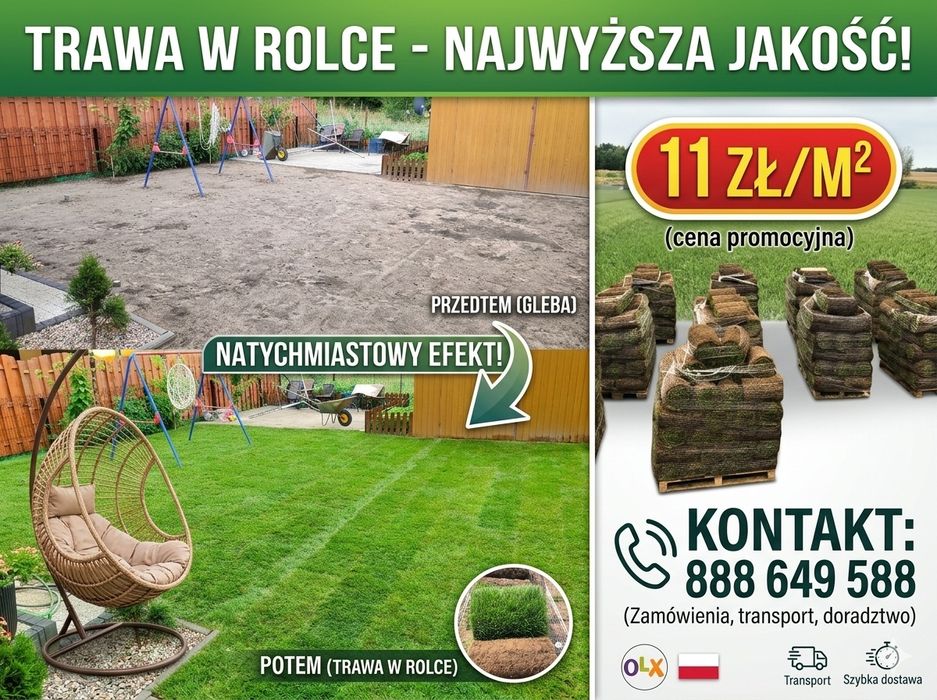 Trawa z rolki Premium – Producent | Transport i Montaż