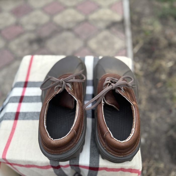 Тапочки Crocs Brown/Grey, 40-41 размер, Сабо, Оригинал, Шлепанцы