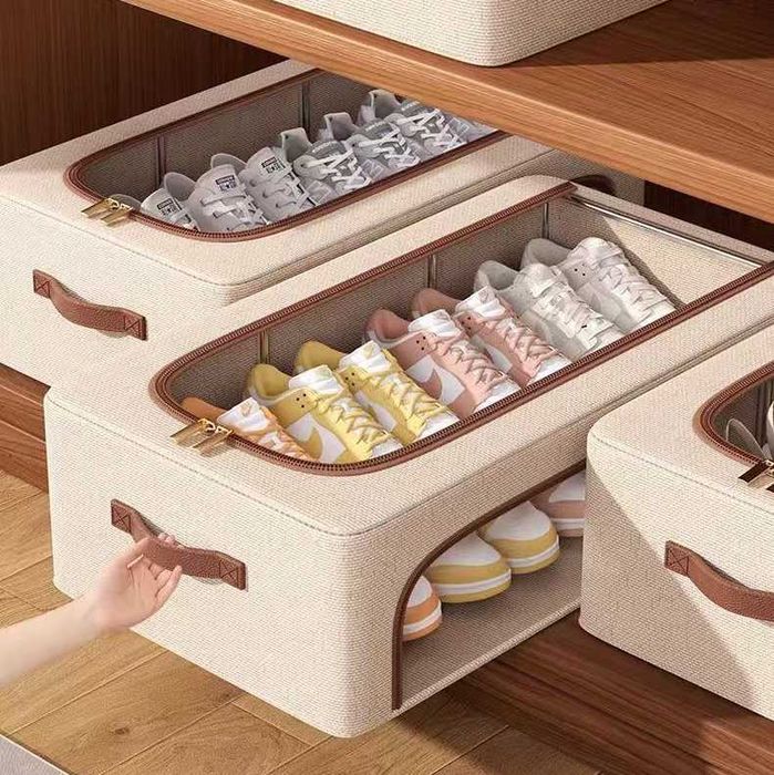 Pokrowiec organizer na buty pościel ubrania ze stelażem Premium 38L
