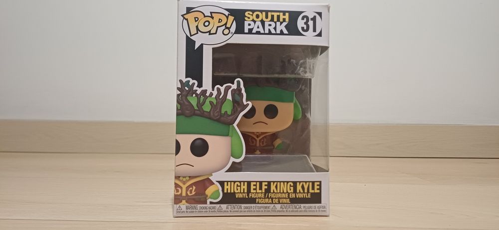 Funko pop do personagem high elf king kyle do south  park