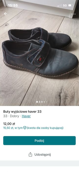 Buty wyjsciowe haver 33