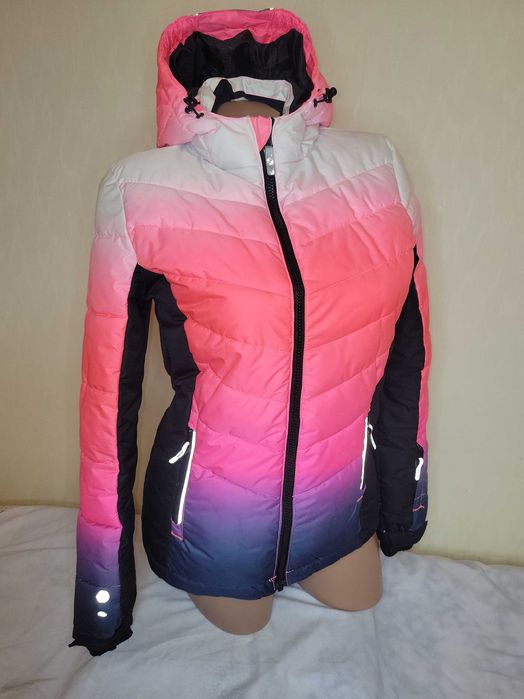 Красивая куртка лыжная амбре, омбре c&a north ville