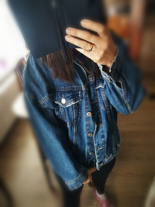 Kurtka dżinsowa damska Bershka r. XS