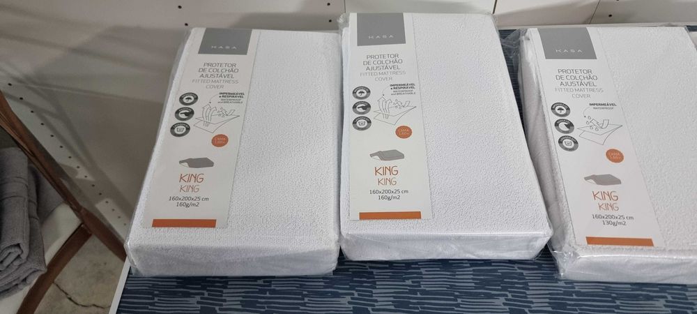 Toalhas, lençóis, resguardos, capas