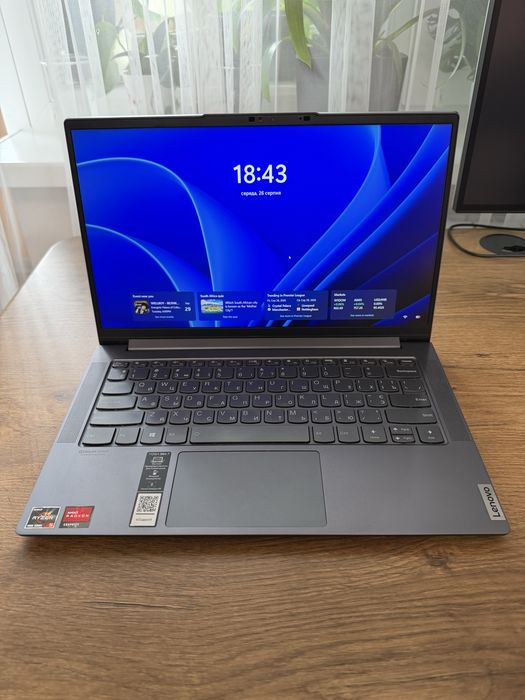 Ноутбук Lenovo Yoga Slim 7 14ARE05 Ryzen 5 16/512 Grey