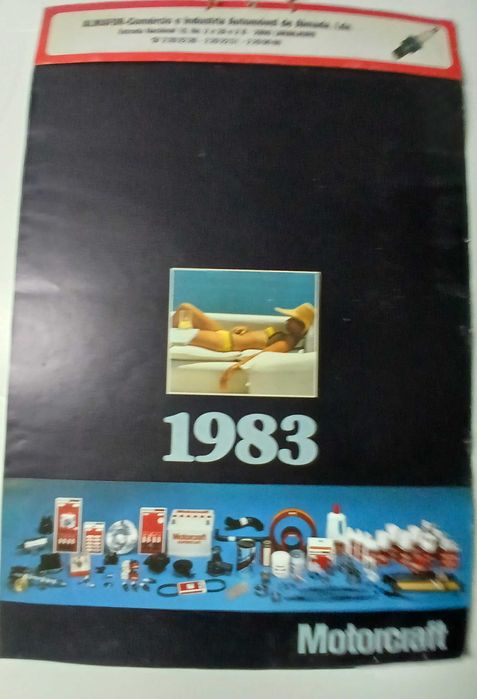 Calendários de parede publicidade "vintage" -