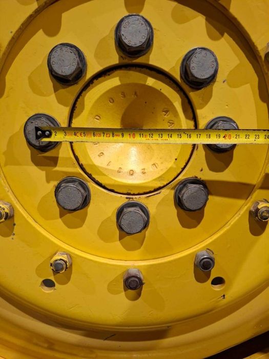 Koła wąskie 270/95R42 , międzyrzędzia, komplet John Deere