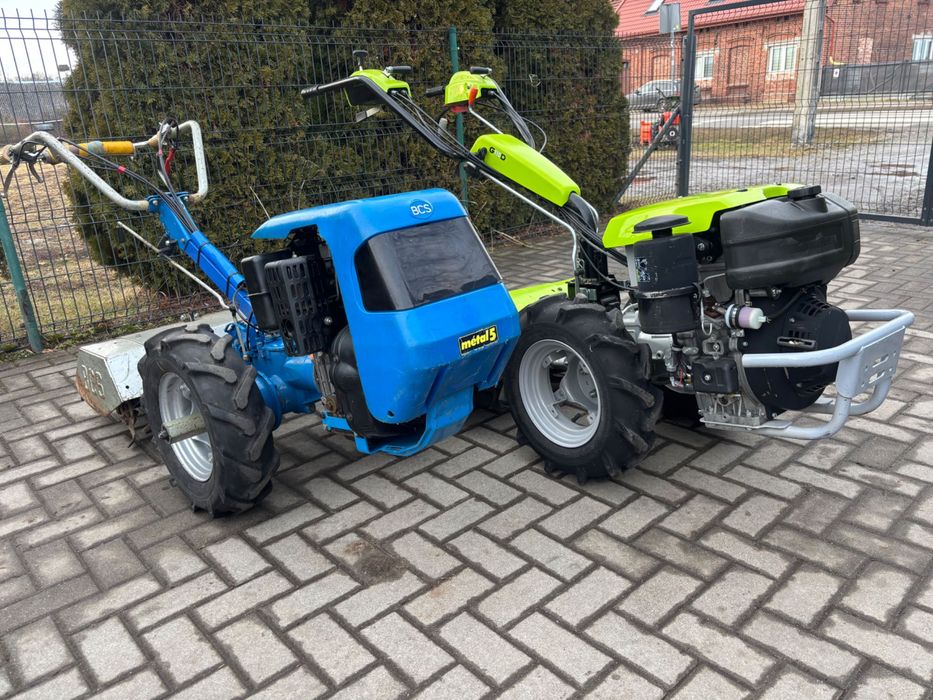 Traktorek dzik Glebogryzarka kosiarka Bcs Grillo diesel plug