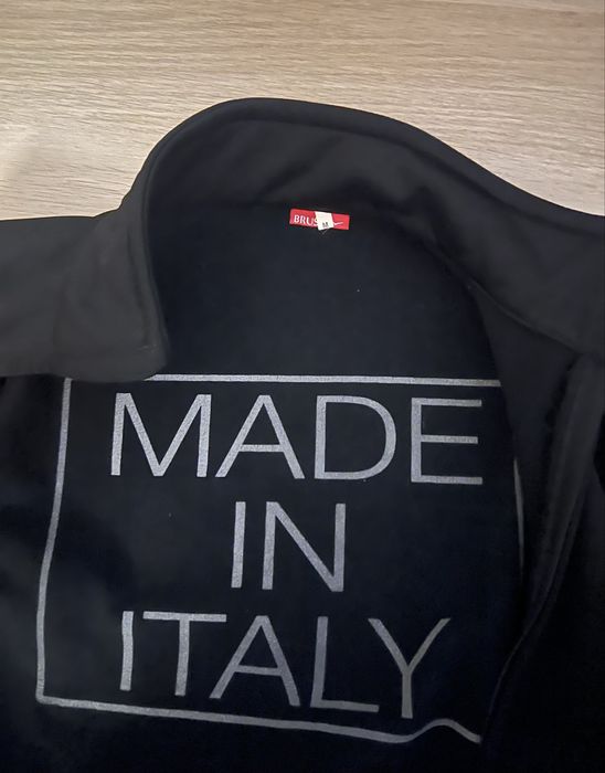 Made in Italy Softshell w kolorze czarnym rozmiar M