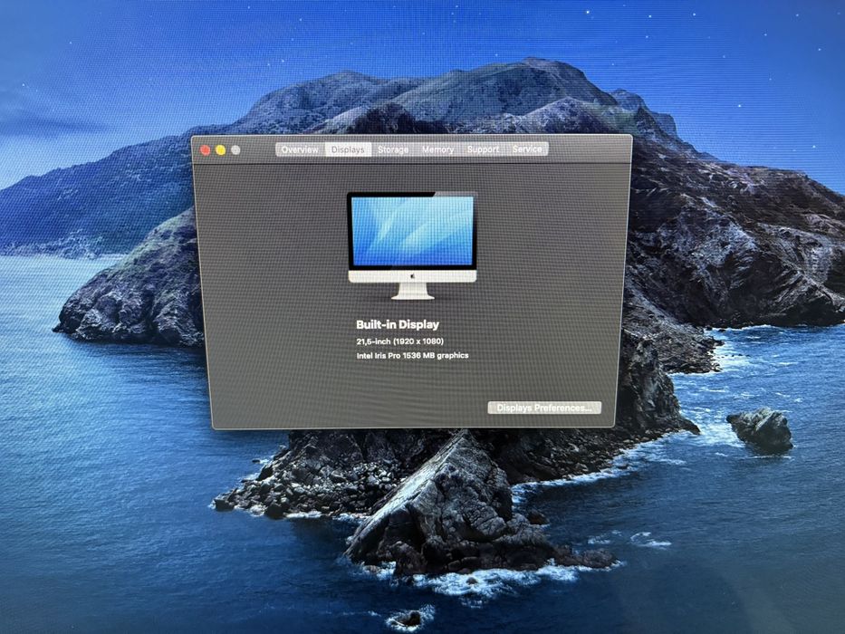 Apple iMac late 2013 21,5" 8/1024GB 2,7 GHz  Intel Iris Pro