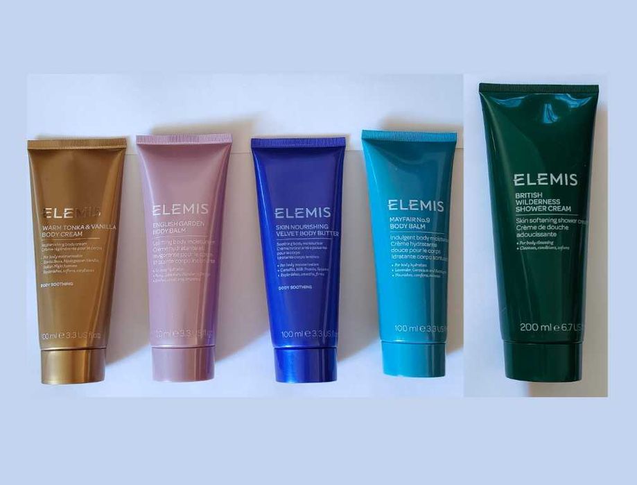 Elemis (5 sztuk) - zestaw kremów do ciała + krem pod prysznic
