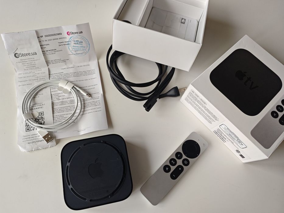 Apple TV 4K 64GB 2-го покоління А2168